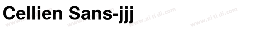 Cellien Sans字体转换